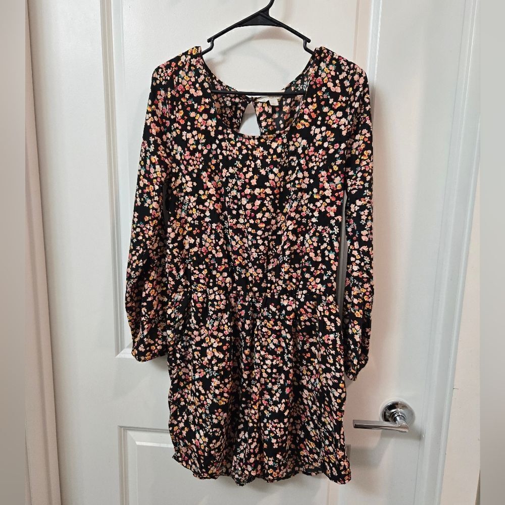Decree long sleeve floral romper